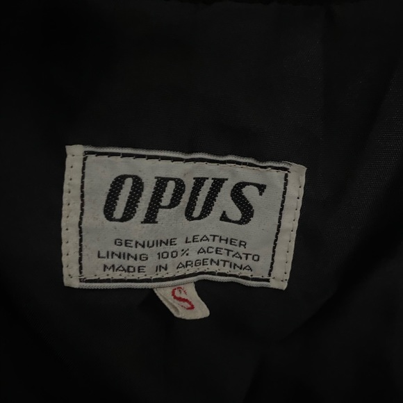 Opus Suede Leather Bomber Jacket - Picture 2 of 2
